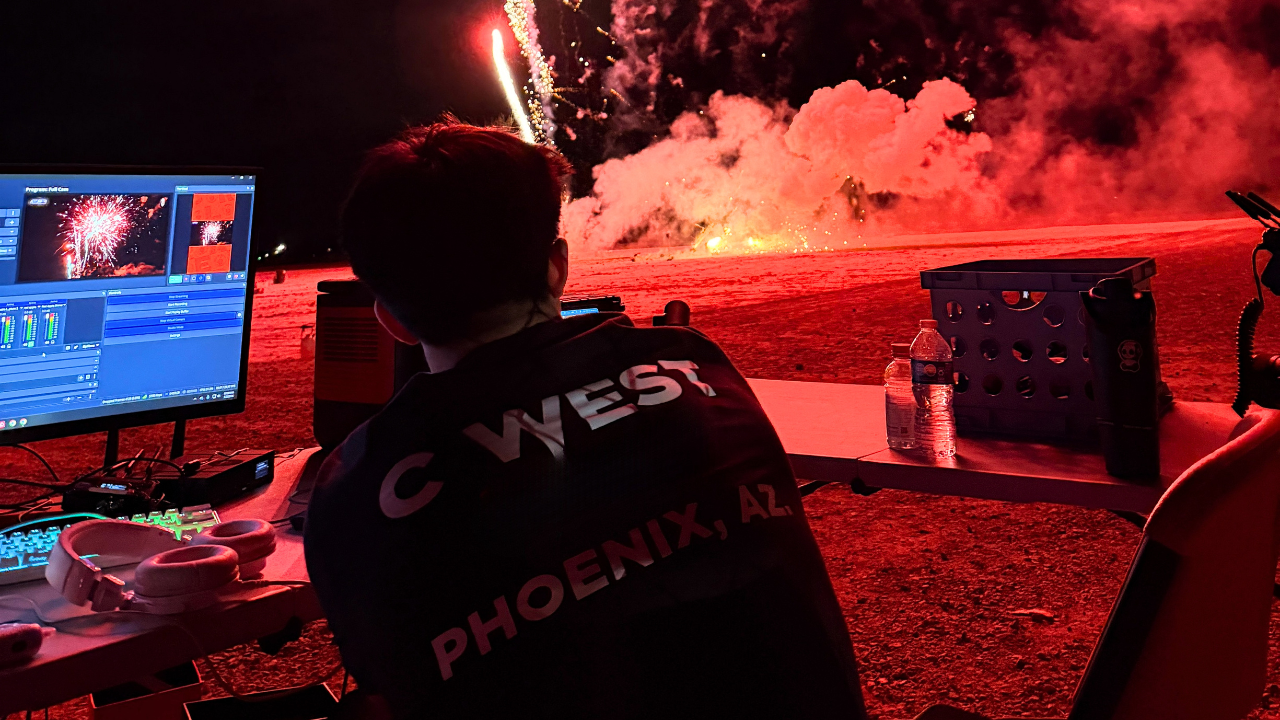red apple fireworks